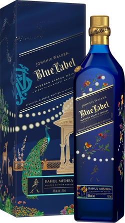 Johnnie Walker Blue Label x Rahul Mishra Limited Edition Blended Scotch Whisky (46%)