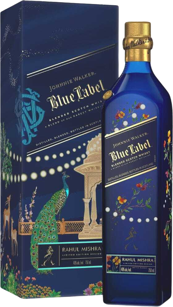 Johnnie Walker Blue Label x Rahul Mishra Limited Edition Blended Johnnie Walker Blue Label x Rahul Mishra Limited Edition Blended