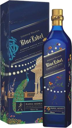 Johnnie Walker Blue Label x Rahul Mishra Limited Edition Blended Scotch Whisky (40%)