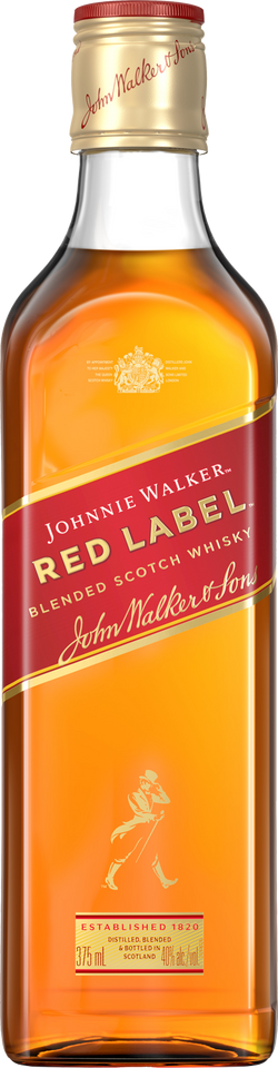 Johnnie Walker Red Label Blended Scotch Whisky (375mL)