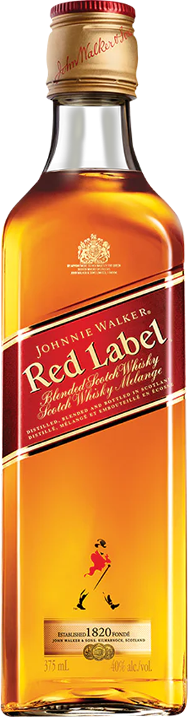 Johnnie Walker Red Label Blended Scotch Whisky (375mL)