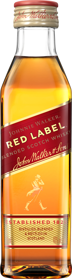 Johnnie Walker Red Label Blended Scotch Whisky (50mL)