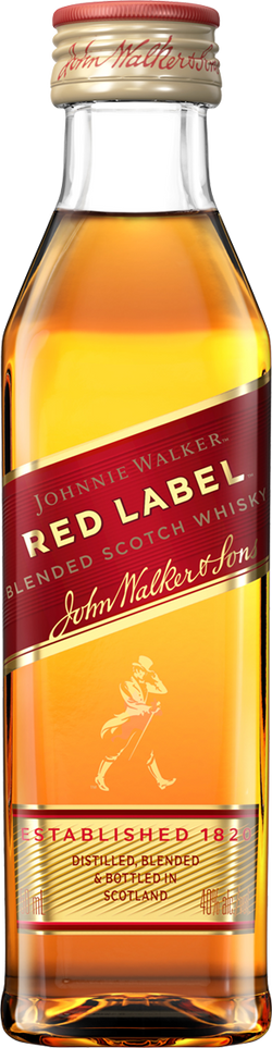 Johnnie Walker Red Label Blended Scotch Whisky (50mL)