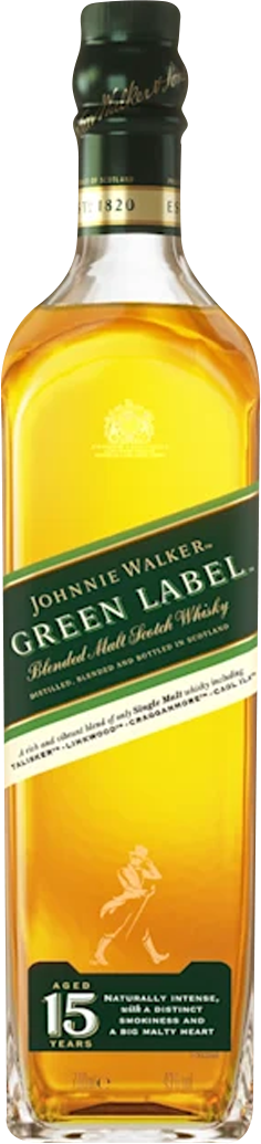 Johnnie Walker Green Label 15 Year Old Scotch Whisky