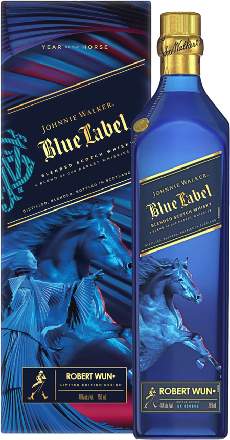 Johnnie Walker Blue Label Year of The Horse 2026 Edition Blended Scotch Whisky