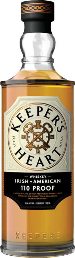 Keeper's Heart 110 Proof Irish American Whiskey (700mL)
