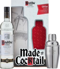 Ketel One Vodka with Cocktail Shaker