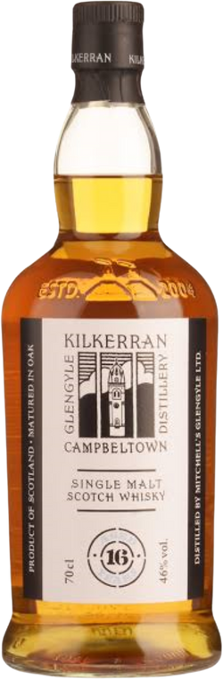 Glengyle Distillery Kilkerran 16 Year Old Single Malt Scotch Whisky (700mL)