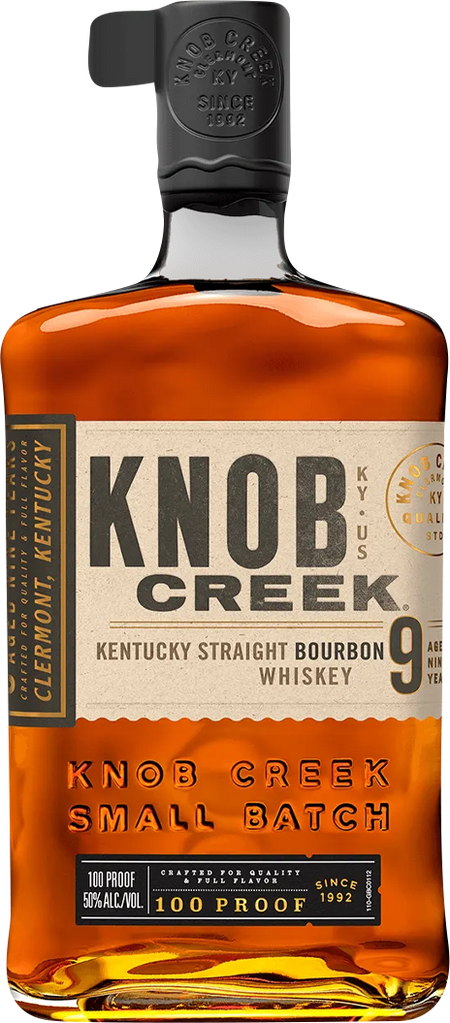 Knob Creek 9 Year Old Small Batch Bourbon Whiskey (375mL)
