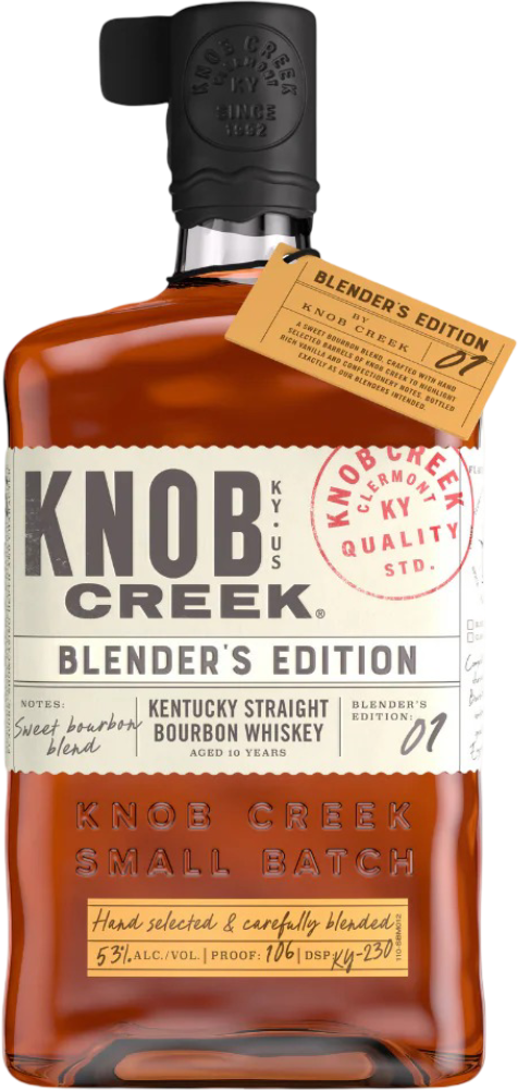 Knob Creek Blender's Edition 01 Kentucky Straight Bourbon Whiskey