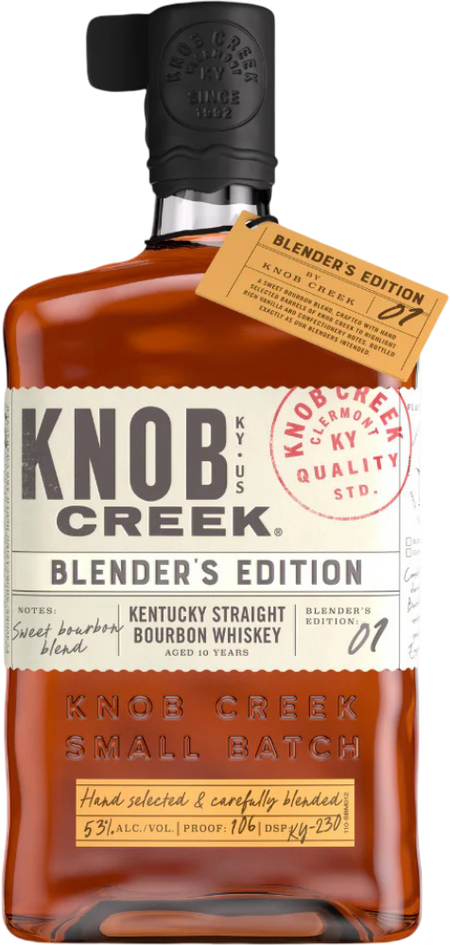 Knob Creek Blender's Edition 01 Kentucky Straight Bourbon Whiskey