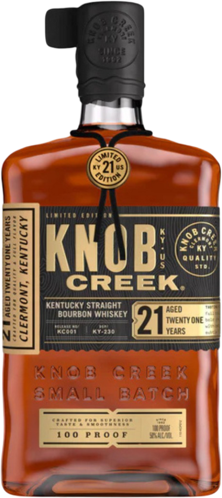 Knob Creek Small Batch Limited Edition 21 Year Old Straight Bourbon Whiskey