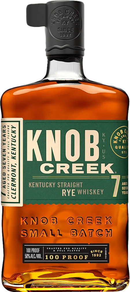 Knob Creek 7 Year Old Kentucky Straight Rye Whiskey