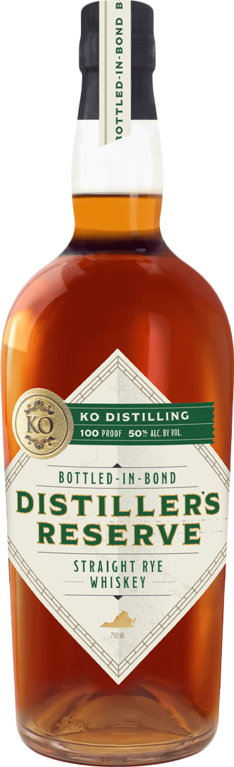 KO Distilling Distiller's Reserve Bottled-in-Bond Straight Rye Whiskey