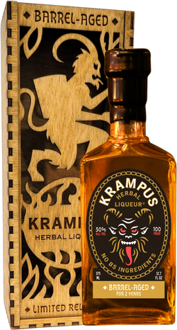 Krampus Barrel Aged Herbal Liqueur (375mL)