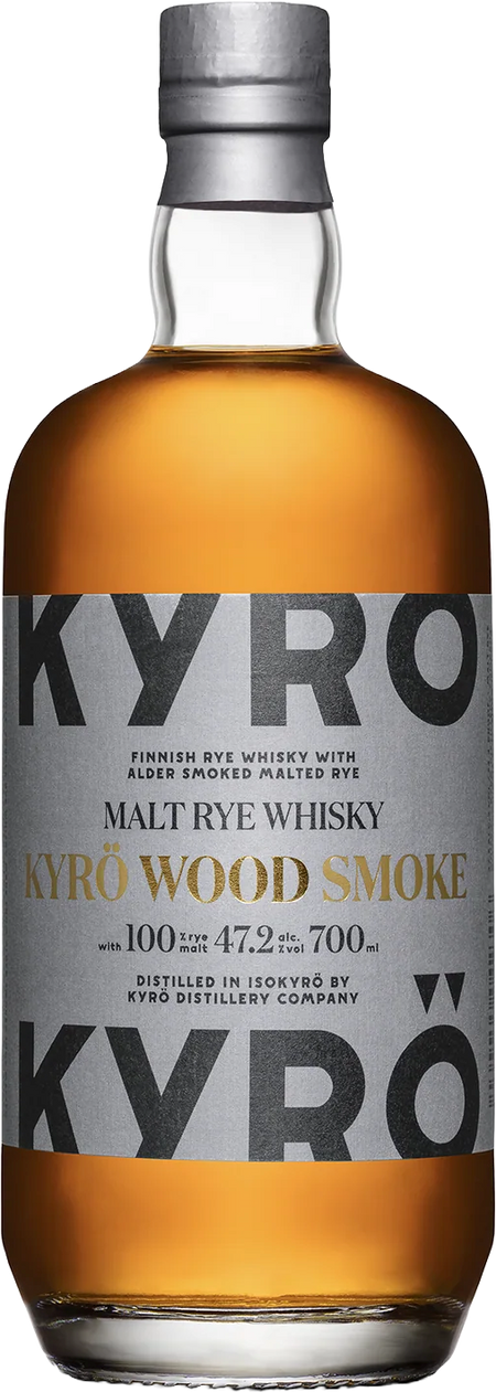 Kyrö Wood Smoke Malt Rye Whisky (700mL)