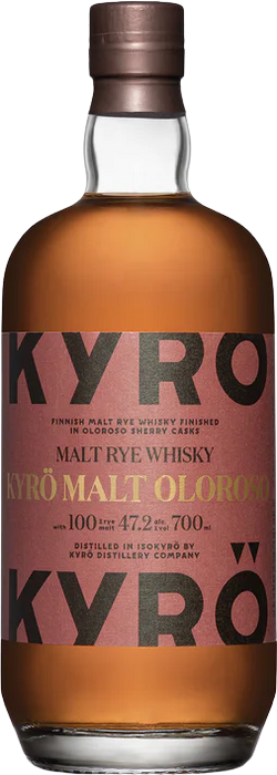 Kyrö Malt Oloroso Finnish Malt Rye Whisky (700mL)