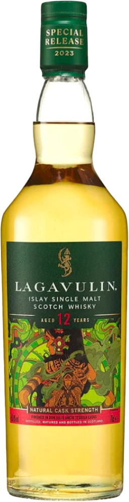 Lagavulin Natural Cask Strength 12 Year Old Single Malt Scotch Whisky