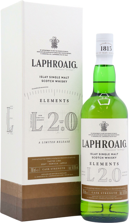 Laphroaig Elements 2.0 Old Single Malt Scotch Whisky (700mL)