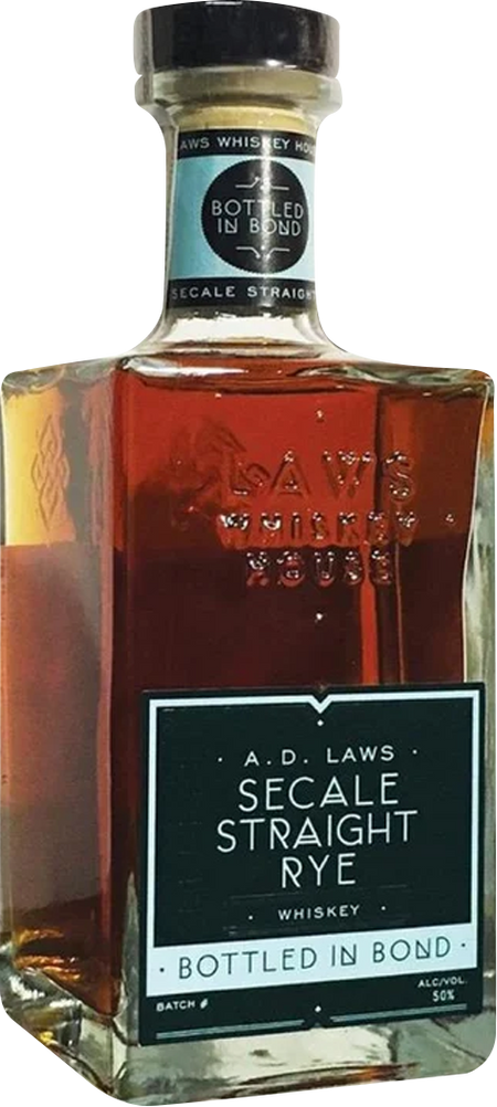 A.D. Laws Secale Straight Rye Whiskey