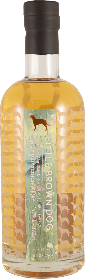 Little Brown Dog Glen Elgin 13 Years Old 2013 Pineau des Charentes Barrique Single Malt Scotch Whisky (700mL)