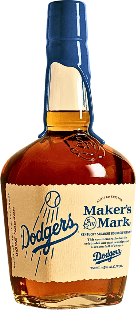 Maker's Mark LA Dodgers 2025 Edition Kentucky Straight Bourbon Whiskey