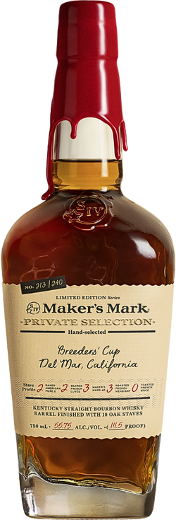 Maker's Mark Private Select Breeders Cup 2025 Edition Bourbon Whiskey