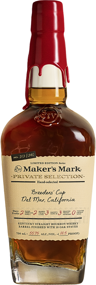 Maker's Mark Private Select Breeders Cup 2025 Edition Bourbon Whiskey