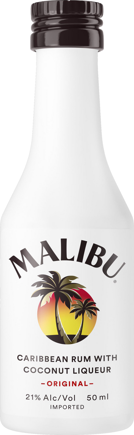 Malibu Barbados Rum with Coconut Flavor (50mL)