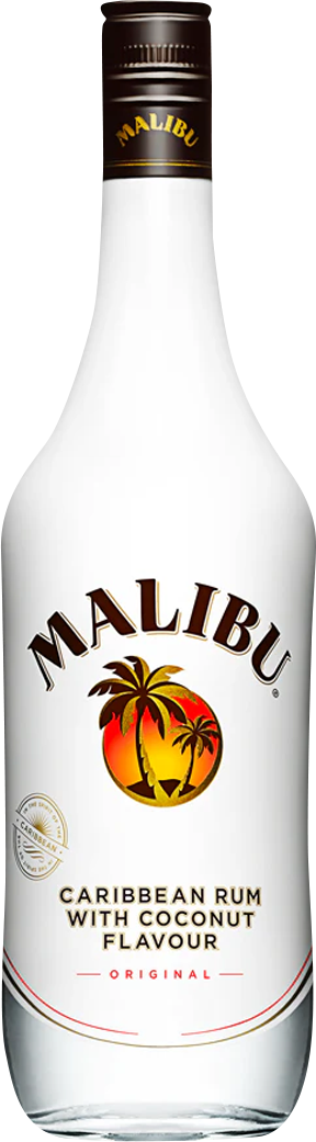 Malibu Barbados Rum with Coconut Flavor (1.75L)