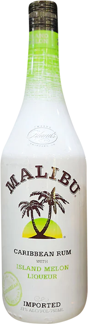Malibu Island Melon Rum Liqueur (1.75L)