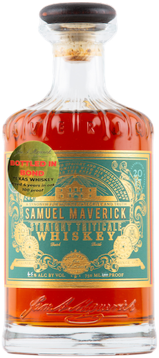 Samuel Maverick Straight Triticale Whiskey Bottled-in-Bondのボトル画像