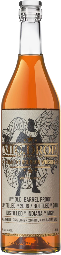 Mic Drop 8 Year Old Straight Bourbon Whiskey