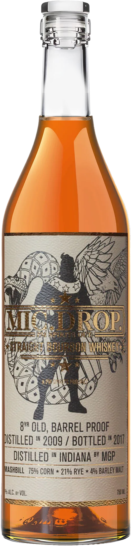 Mic Drop 8 Year Old Straight Bourbon Whiskey