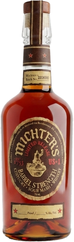 Michters US1 Barrel Strength Sour Mash 2026 Kentucky Whiskey.png