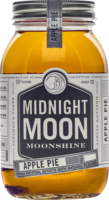 Junior Johnson 'Midnight Moon' Apple Pie Moonshine