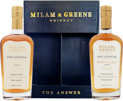 Milam & Greene The Answer Straight Bourbon Whiskey (375mL)
