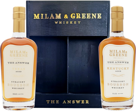 Milam & Greene The Answer Straight Bourbon Whiskey (375mL)