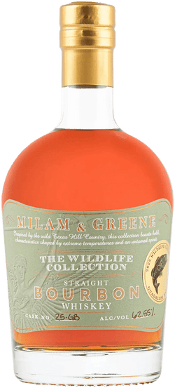 Milam & Greene Wildlife Collection Guadalupe Bass Single Barrel Straight Bourbon Whiskey