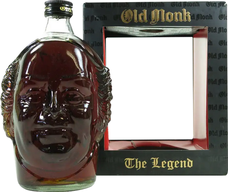 Old Monk 'The Legend' Very Old Vatted Rum (1L)