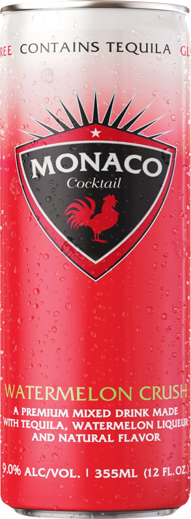 Monaco Watermelon Crush Cocktail (354mL)