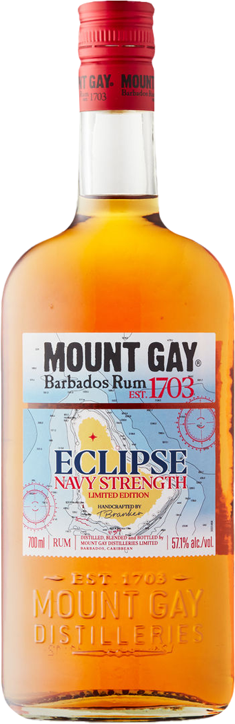 Mount Gay Eclipse Navy Strength Rum (700mL)