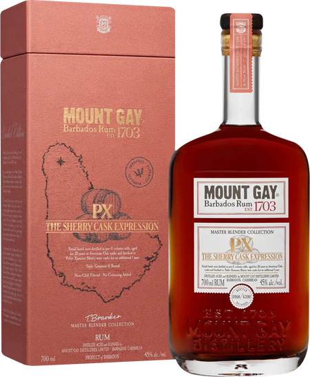 Mount Gay The Sherry Cask Expression PX Rum (700mL)