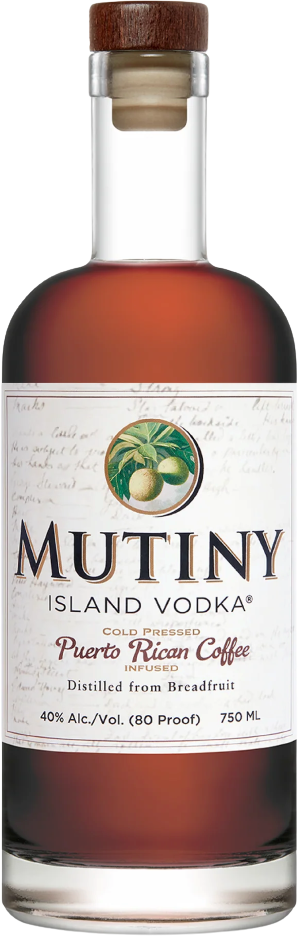 Mutiny Island Puerto Rican Coffee Infused Vodka