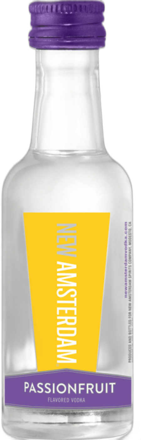 New Amsterdam Passionfruit Flavoured Vodka (50mL)