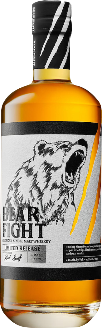 Next Century Spirits Bear Fight American Single Malt Whiskey