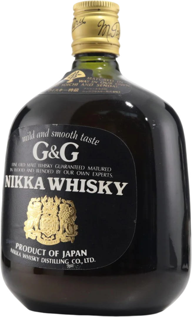 Nikka G&G Black Label Bottling 1980's Release Japanese Whisky
