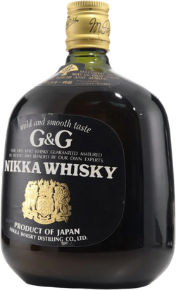 Nikka G&G Black Label Bottling 1980's Release Japanese Whisky
