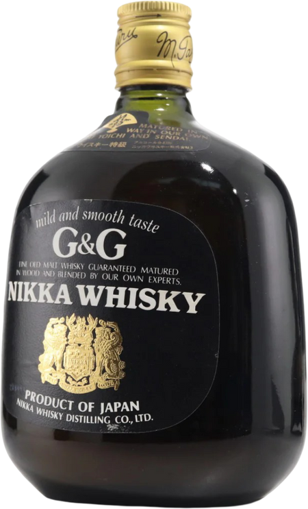 Nikka G&G Black Label Bottling 1980's Release Japanese Whisky