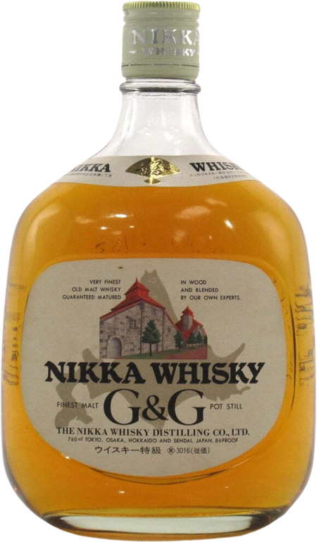 Nikka G&G White Label 1990's Release Blended Japanese Whisky